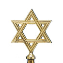 Indoor Flagpole Star of David Ornaments - Flagladyusa