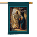 Jesus & Mary at the Tomb Banner - Flagladyusa