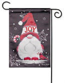 Joy Gnome Lustre Garden Flag - Flagladyusa