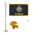 Kansas Indoor Mounted Sets - Flagladyusa