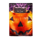 Kitten in Pumpkin Bucket Lustre Garden Flag - Flagladyusa