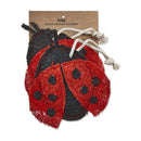 Ladybug Loofah Scrubber - Flagladyusa