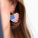 Land That I Love Americana Earrings - Flagladyusa