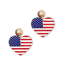 Land That I Love Americana Earrings - Flagladyusa