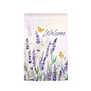 Lavender Fields Burlap House Banner - Flagladyusa