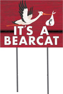 Lawn Sign Stork Yard Sign It's A Cincinnati Bearcats - Flagladyusa