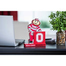 Mascot Statue w/ Logo - Ohio State University - Flagladyusa