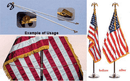 Massachusetts Indoor Mounted Sets - Flagladyusa