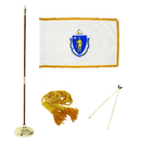 Massachusetts Indoor Mounted Sets - Flagladyusa