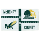 McHenry County Illinois - 3x5ft Indoor Flag w/Sleeve - Flagladyusa