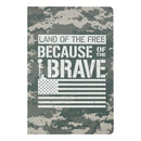 Mens Paperback Journal - Land Of The Free - Flagladyusa
