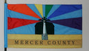 Mercer County Ohio Flag - 3x5 Feet - Flagladyusa