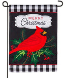Merry Christmas Cardinal Garden Flag - Flagladyusa