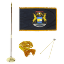 Michigan Indoor Mounted Sets - Flagladyusa