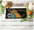 Mixed Print Pumpkins Coir Mat - Flagladyusa