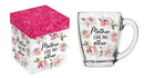 Mother Like No Other 17oz Glass Cup w/ Gift Box - Flagladyusa