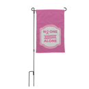 No One Fights Alone Garden Flag - Flagladyusa