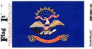 NORTH DAKOTA FLAG - IT - Flagladyusa