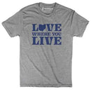 Ohio Love Where You Live Tee Shirt - Flagladyusa