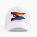 Ohio Pride Flag Hats - White - Flagladyusa