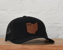 Ohio Snapback Hat Black - Flagladyusa