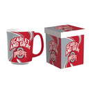Ohio State 14 ounce Ceramic Coffee Cup with Matching Box - Flagladyusa