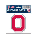 Ohio State Buckeye Block O Decal - Flagladyusa