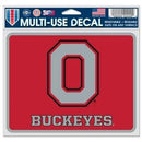 Ohio State Buckeyes All Surface Decal - Flagladyusa