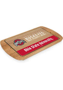 Ohio State Buckeyes Billboard Glass Top Serving Tray - Flagladyusa
