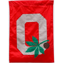 Ohio State Buckeyes Block O Leaf & Nut Banner - Flagladyusa