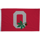 Ohio State Buckeyes Block O Leaf & Nut Flags - Flagladyusa