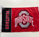 Ohio State Buckeyes Car Flag - Flagladyusa
