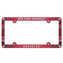 Ohio State Buckeyes Full Color License Plate Frame - Flagladyusa