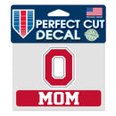 Ohio State Buckeyes "MOM" Perfect Cut Decal - Flagladyusa