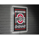 Ohio State Buckeyes Neolite LED Rectangle - Flagladyusa