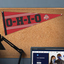 Ohio State Buckeyes O - H - I - O Pennant 12"x30" - Flagladyusa