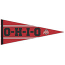 Ohio State Buckeyes O - H - I - O Pennant 12"x30" - Flagladyusa
