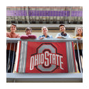 Ohio State Buckeyes Vertical Stripes Flag - Flagladyusa