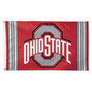 Ohio State Buckeyes Vertical Stripes Flag - Flagladyusa