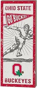 Ohio State Buckeyes Vintage Wooden Sign - Flagladyusa