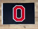 Ohio State Buckeyes Woody Block O Flags - Flagladyusa