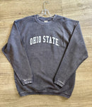 Ohio State Corded Crew Charcoal - Flagladyusa
