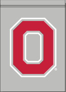 Ohio State Outlined Block O Banners - Flagladyusa
