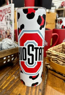 Ohio State University Leopard 20oz. Skinny Tumber - Flagladyusa