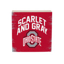 Ohio State University Plock, 6x6" - Flagladyusa