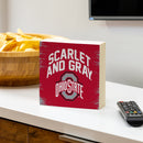 Ohio State University Plock, 6x6" - Flagladyusa