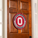 Ohio State University Round Door Décor - Flagladyusa