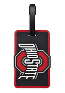 Ohio State University Rubber Luggage Tag - Flagladyusa