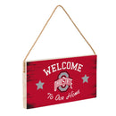 Ohio State University Wood Wall Sign, 6x11 - Flagladyusa