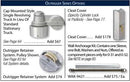 Outrigger Wall Mount Series - Flagladyusa